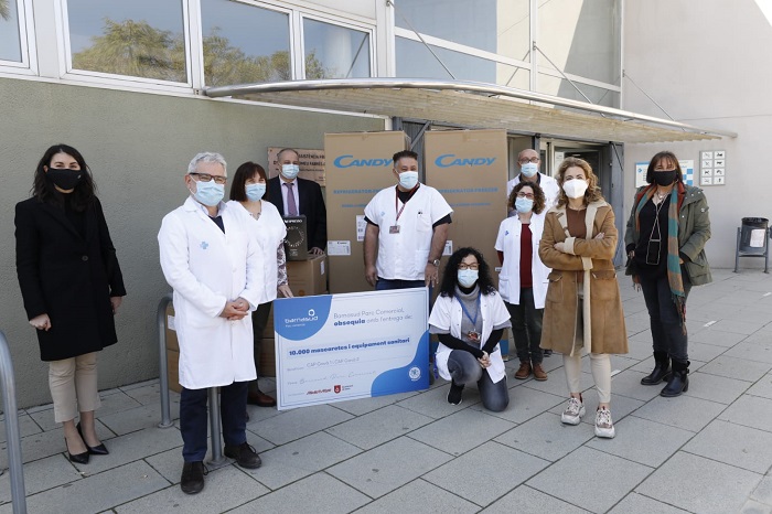 Raquel Sánchez: “Cal seguir donant el màxim suport als professionals sanitaris que estan en primera línia i garantir la seva seguretat”